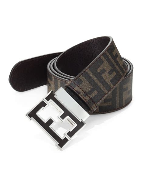 fendi belt logo